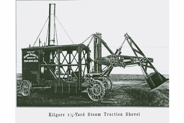 máy xúc thủy lực Kilgore