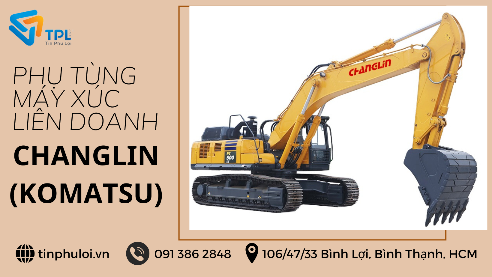 PHỤ TÙNG CHO MÁY XÚC LIÊN DOANH CHANGLIN(KOMATSU)