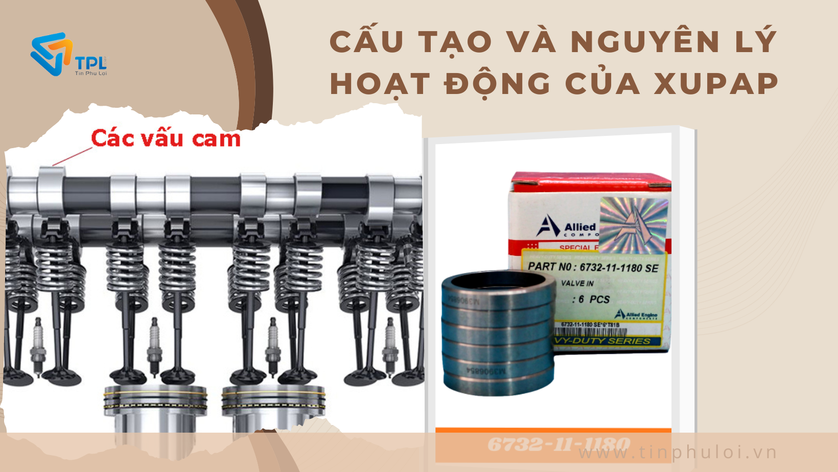 CẤU TẠO VÀ NGUYÊN LÝ HOẠT ĐỘNG CỦA XUPAP