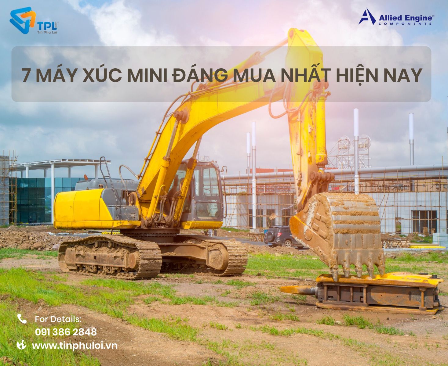 7 MÁY XÚC MINI ĐÁNG MUA NHẤT HIỆN NAY