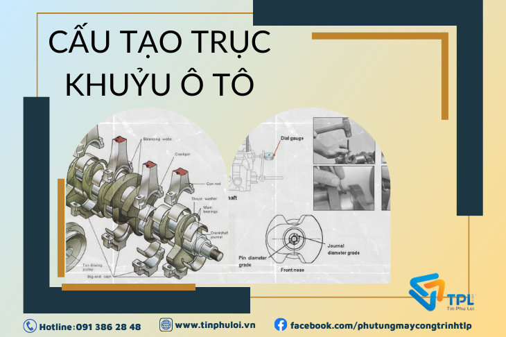 CẤU TẠO TRỤC KHUỶU Ô TÔ